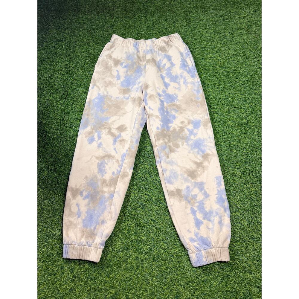 Hollister Tie Dye Jogger Sweatpants Womens XS Ultra High Rise Fleece Lounge Cozy